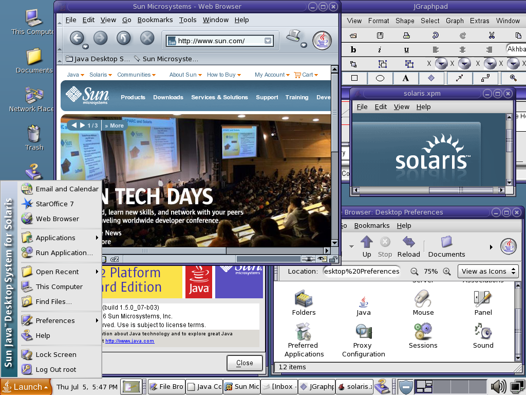 solaris os desktop