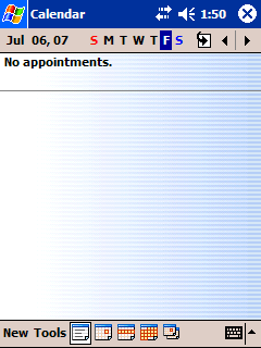 Calendar (Appointments View)